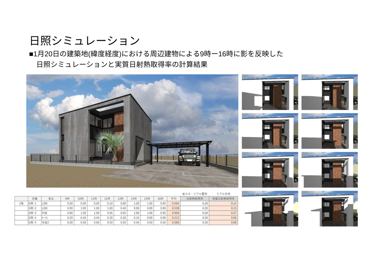 日照シミュレーション
