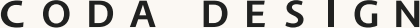 CODA DESIGNロゴ