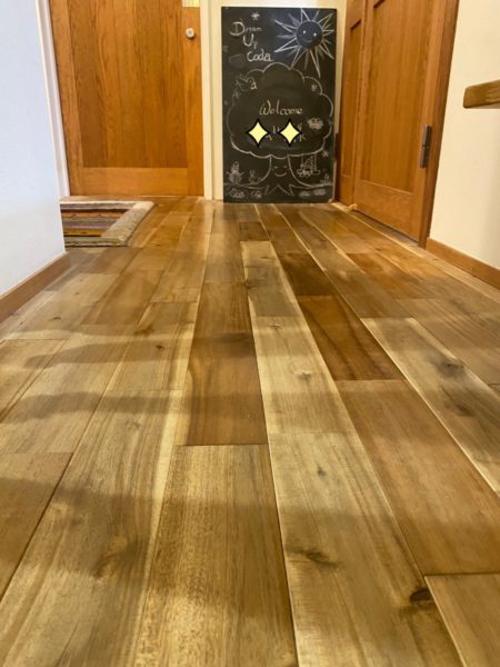 無垢フローリングのメンテナンス