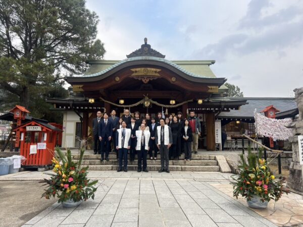 新年のスタートに、年頭祈願へ行ってきました